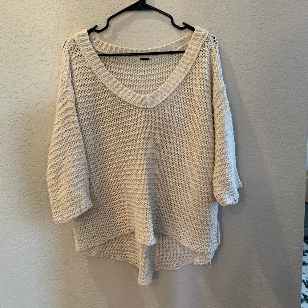 Free people knit sweater